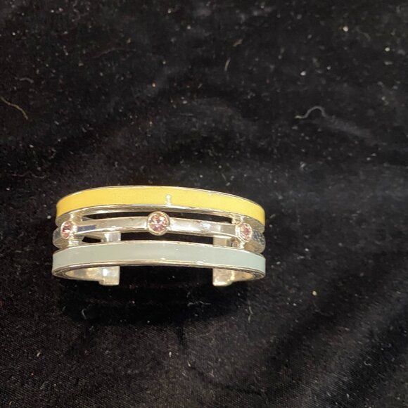 JEWELRY BUNDLE -- 17 Pieces, Necklaces, Cuffs, Bracelets, Hoop Earrings, Rings - Picture 8 of 16